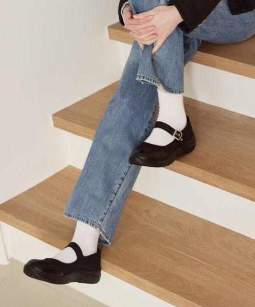 CUSTOMADE WOMAN CUSTMADE WOMAN 4cm 스포티 메리제인 스니커즈 에이버리(CW0065BK)