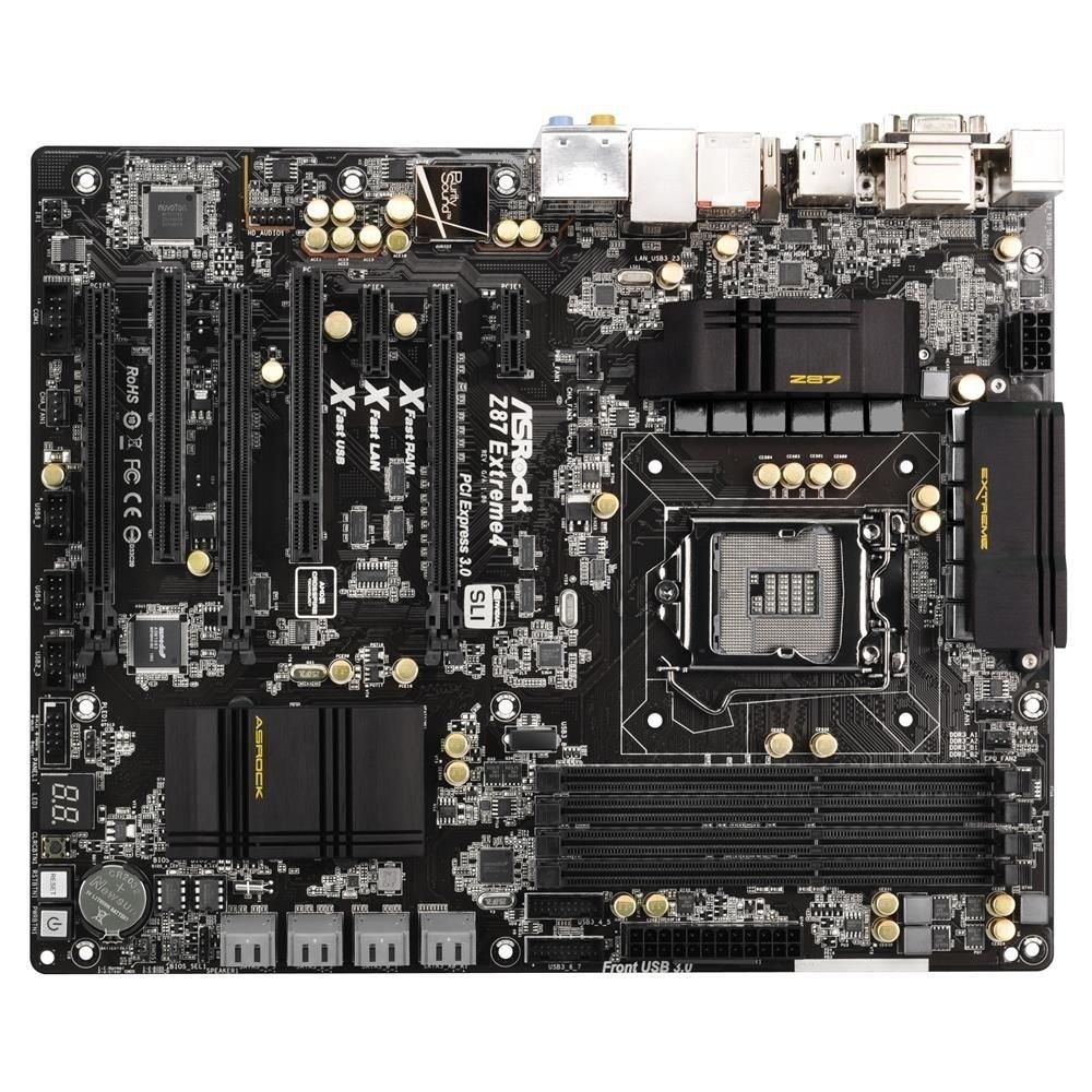 애즈락 [해외] ASRock ATX DDR3 1600 LGA 1150 마더보드 Z87 EXTREME4/TB4