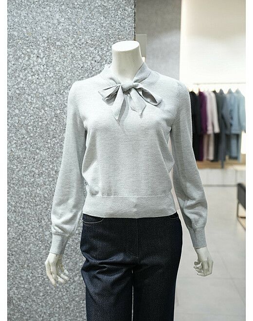 지고트 지고트 리본 타이넥 니트풀오버 JS2B1PO511 502233