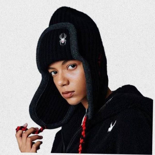 스파이더 <매장정품> 스파이더 SPYDER 공용 울 니트 방한 모자 SPIFANCA308UBLK V1SPFE 1432960