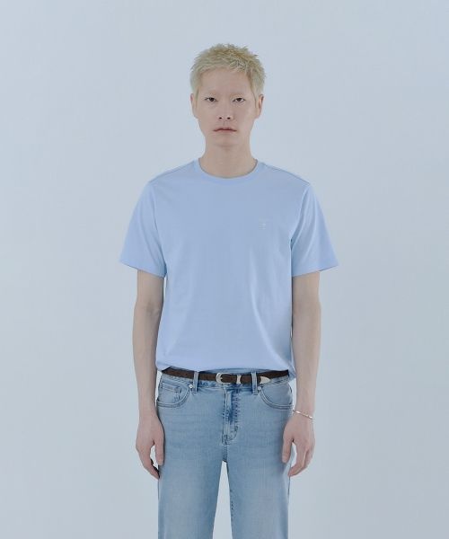 GUESS 게스 GUESS 5color 유니 미니 무테 삼각 반팔티셔츠 NQ2K5923 520162