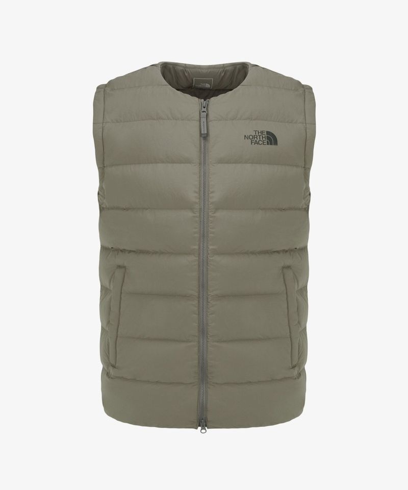 THE NORTH FACE 노스페이스 NV1DR54B 남성 포플러 다운 베스트 RDS 그레이 ISH 카키 432520