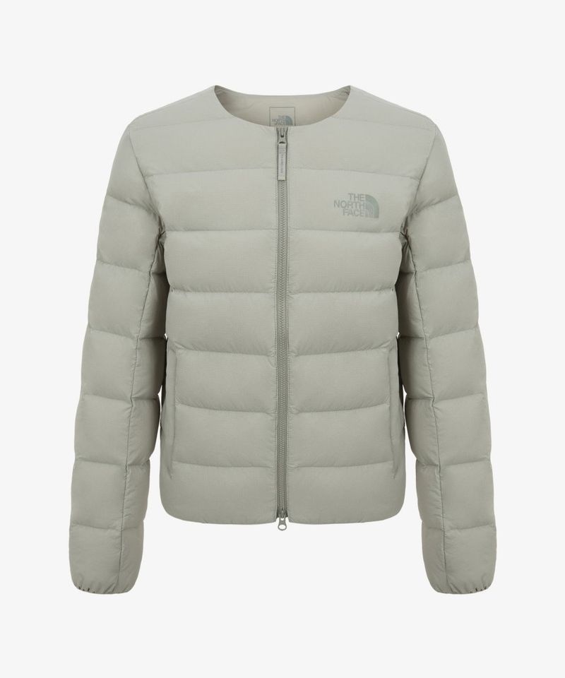 THE NORTH FACE 노스페이스 NJ1DS80B 여성 클라우드 다운 LT 가디건 그레이 ISH 카키 458145