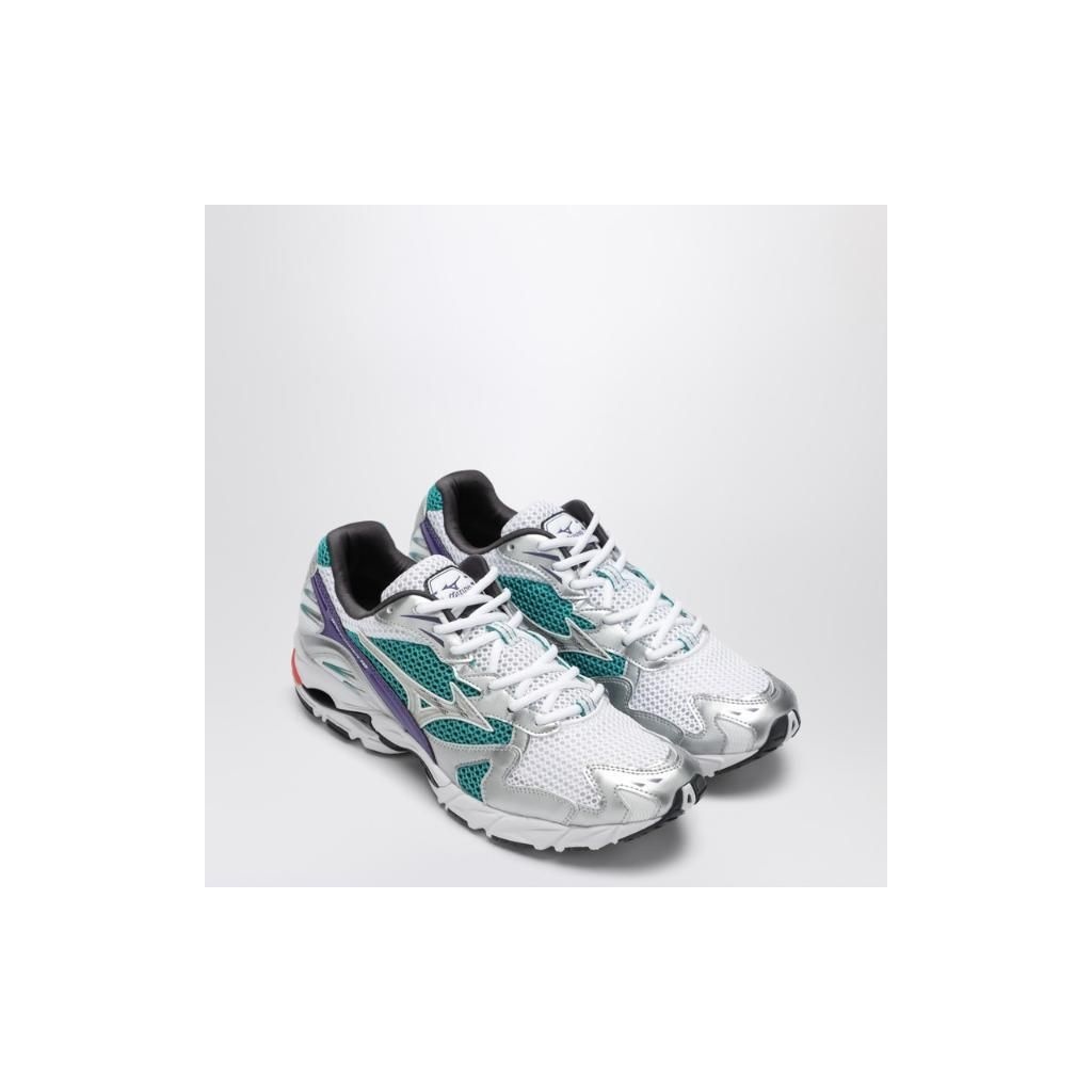 미즈노 [해외] 미즈노 SLWave Rider 10 sneakers White Silver Teal Blue D1GA2104PL/XM_MIZUN-07_604-7 Multicolor  [관부가세포함]