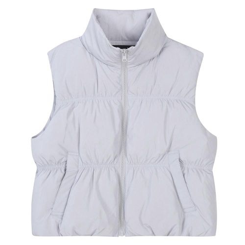 BUCKAROO 버커루 BUCKAROO 여성 숏 다운 베스트 라이트 그레이 B244DW730P 316639