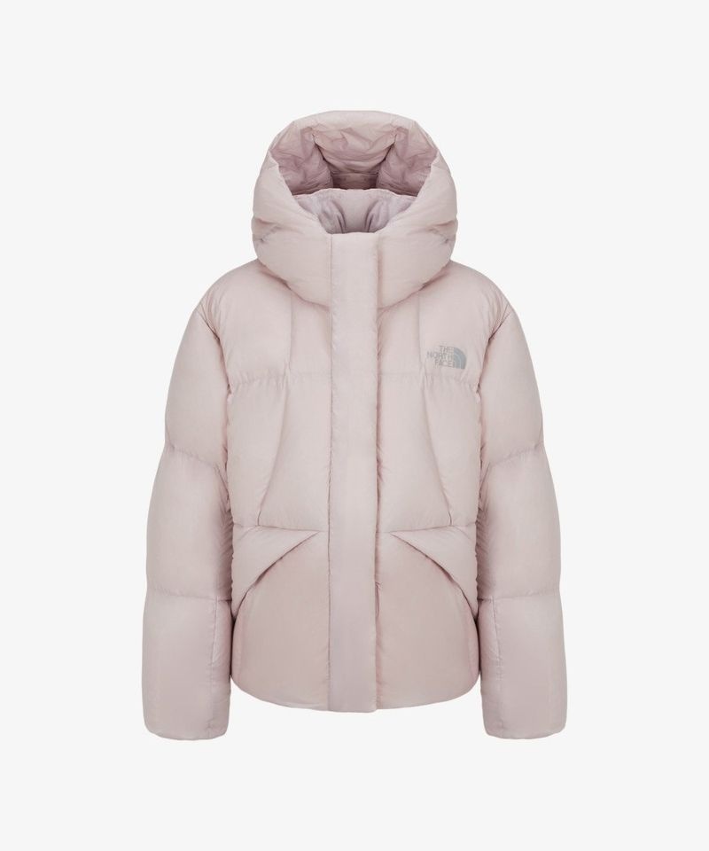 THE NORTH FACE 노스페이스 NJ1DR87C 여성 스카이 다운 자켓 RDS 그레이 ISH 핑크 432203