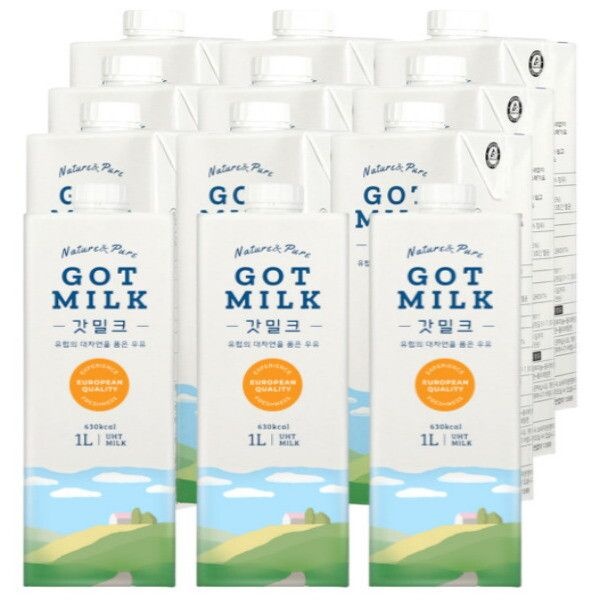 SPOLDZIELNIA MLECZARSKA MLEKOVITA [믈레코비타] 갓밀크 수입멸균우유 3.5% 1L 12입