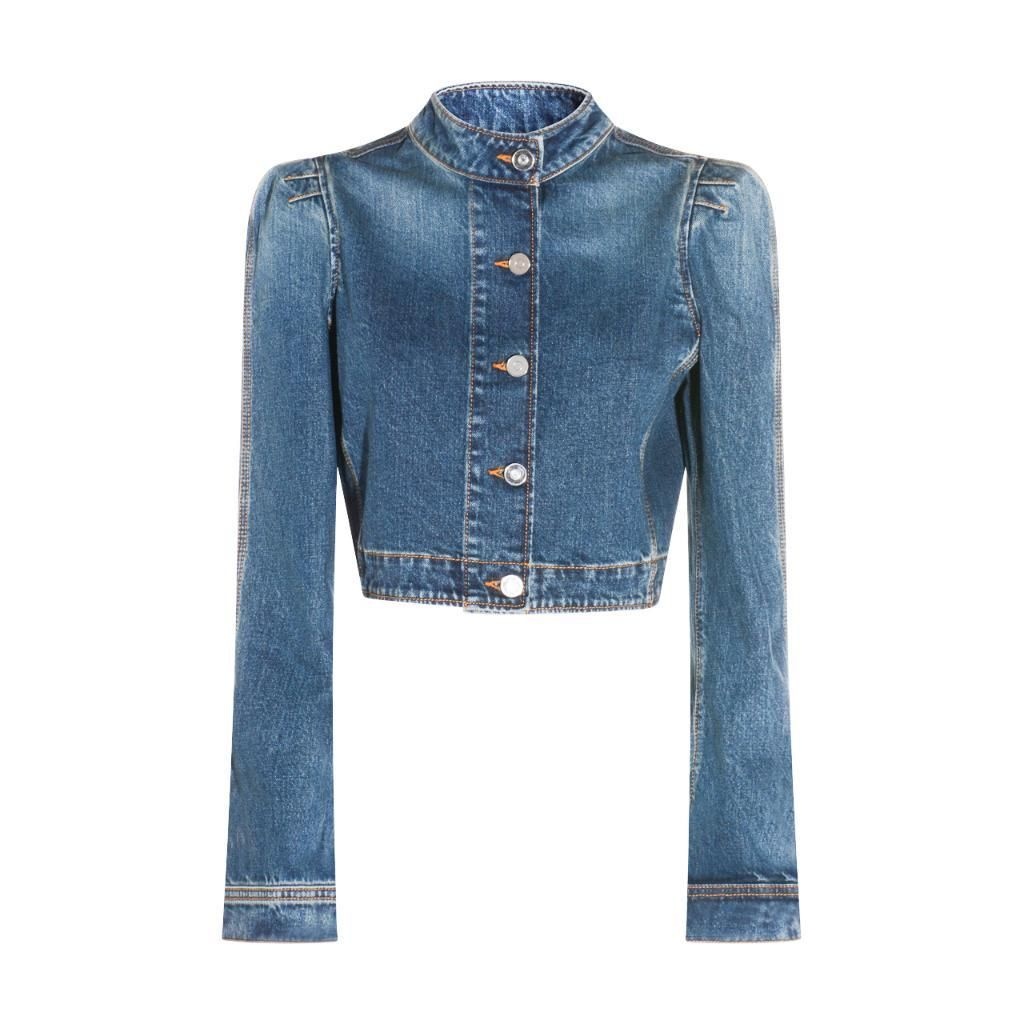 알라이아 알라이아 [Q11]알라이아 AA9V1170D007B517 여성 데님자켓