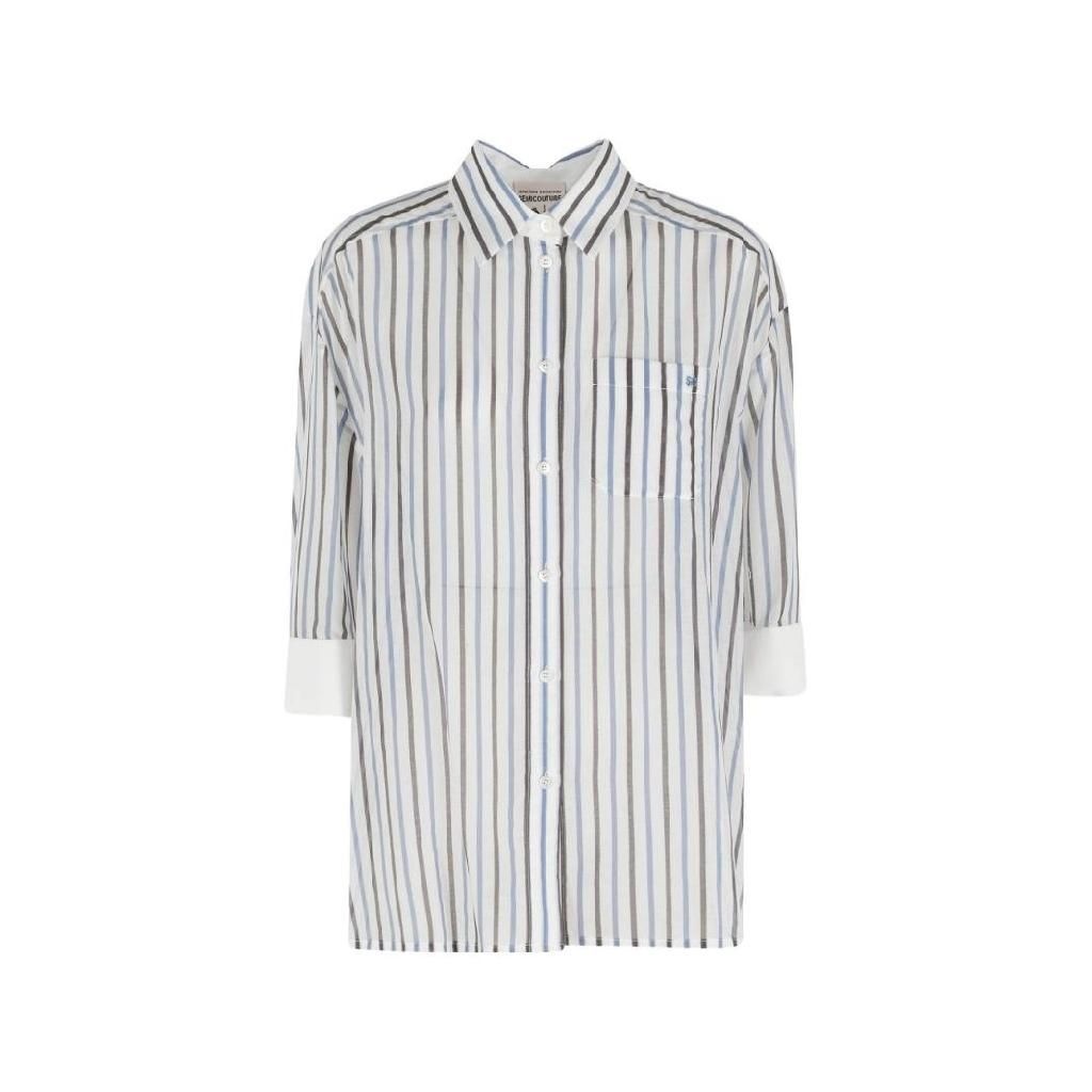 세미쿠튀르 세미쿠튀르 [P13]세미쿠튀르 Y6SK54RG104 여성 셔츠 롱슬리브셔츠 숏슬리브셔츠 블라우스 데님셔츠