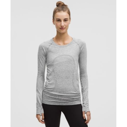 LULULEMON [국내매장판] 룰루레몬 스위프틀리 테크 롱슬리브 셔츠 2.0 *힙 렝스 SLTE WHT LW3DFLS-0572 248829