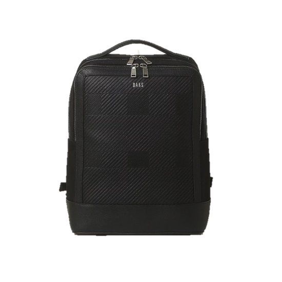 닥스 <매장정품> 블랙 하우스 체크 패턴 소가죽 백팩 DBBA5F308 207369