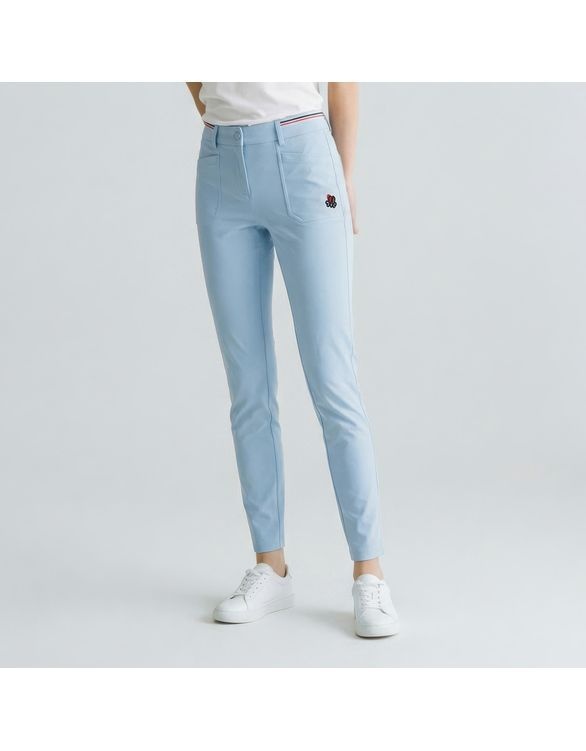 [백화점 정품] 엘르골프 여성바지 여성 스판 오비 배색 팬츠_6F41605