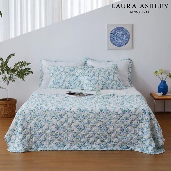 [롯데백화점] 로라애슐리 나디아 인견워싱 스프레드(Q)195x230(R11E2NDC34)