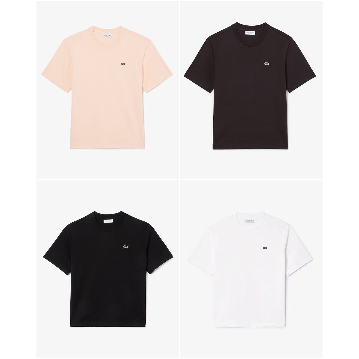 <매장정품> 라코스테 (여성) 26SS 릴렉스핏 베이직 반팔 티셔츠 TF7215-56G 4컬러 (택1) 189869