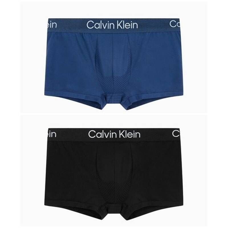 캘빈클라인 언더웨어 <매장정품> CALVIN KLEIN UNDERWEAR 캘빈클라인 언더웨어 남성 프로 핏 드로즈 2매세트 NB4200-T19-3WX 1317804
