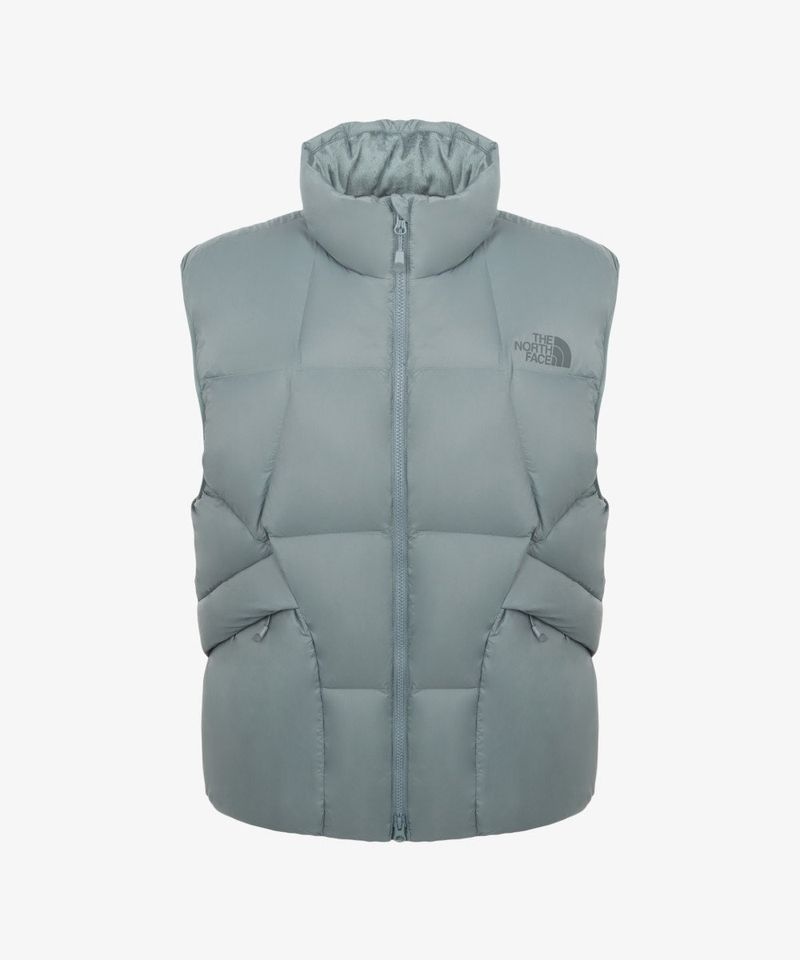 THE NORTH FACE 노스페이스 NV1DR59B 남성 스카이 다운 베스트 RDS 그레이 ISH 카키 432440