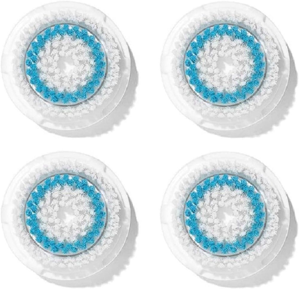 [해외] Clarisonic 딥 포어 페이셜 클렌징 브러시 헤드 교체용 Mia 1  2 Fit Alpha Smart Profile Uplift X 4 카운트