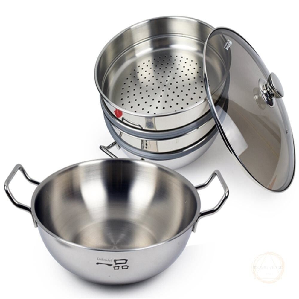서무스토어 찜냄비 2단찜기 떡찜솥 멀티찜기