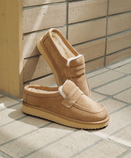 6FT WINTER 윈터FELL - SLIP LAFER BRWN 어그 로퍼