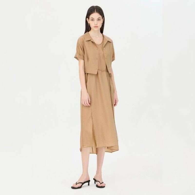 시슬리 <매장정품> SISLEY 시슬리 플레 셔츠 세트 원피스 SAOPA3541 1407946