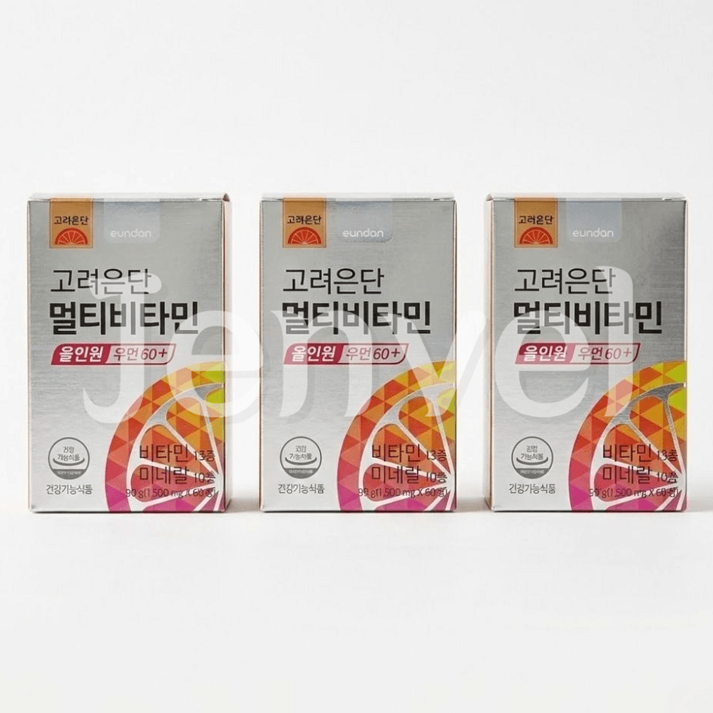 고려은단 멀티비타민 올인원 우먼 60+ (60정 3개) 60세이상 여자 종합 영양제