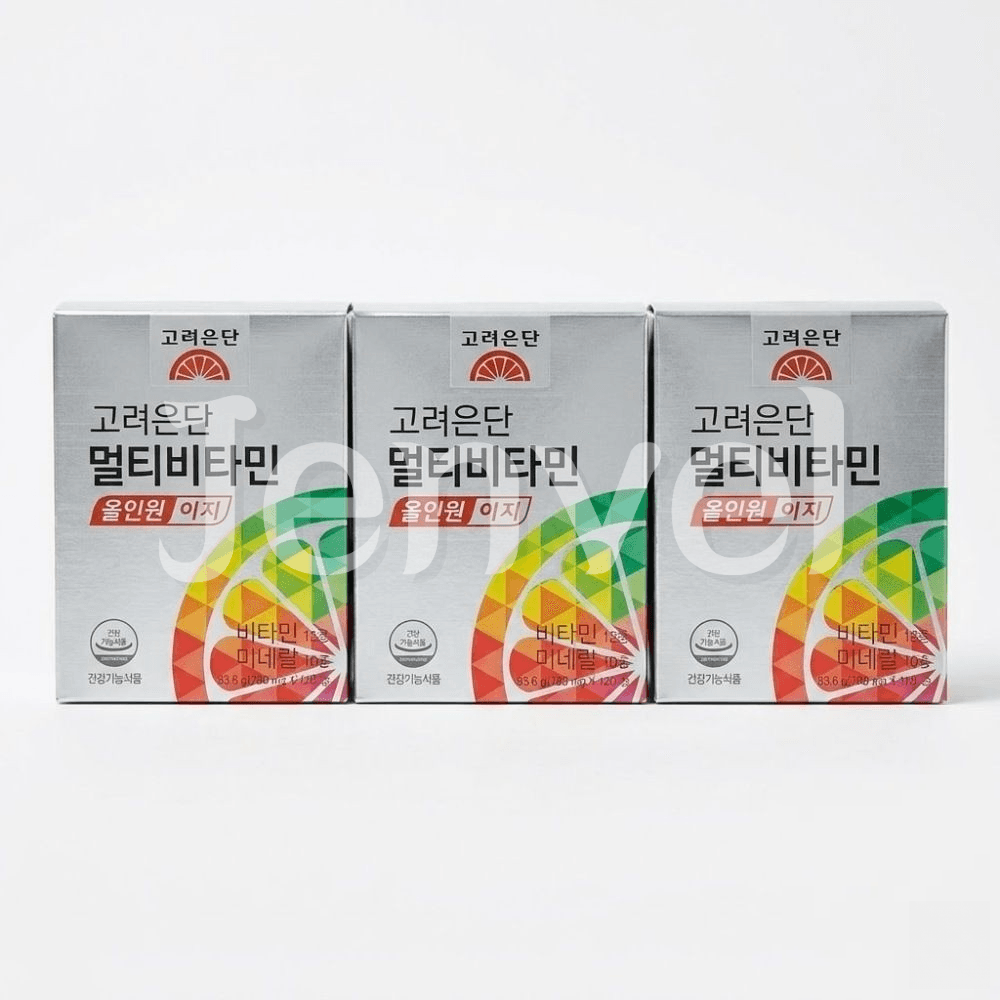 고려은단 멀티비타민 올인원 이지 120정 3개 (6개월분) 종합 비타민 영양제