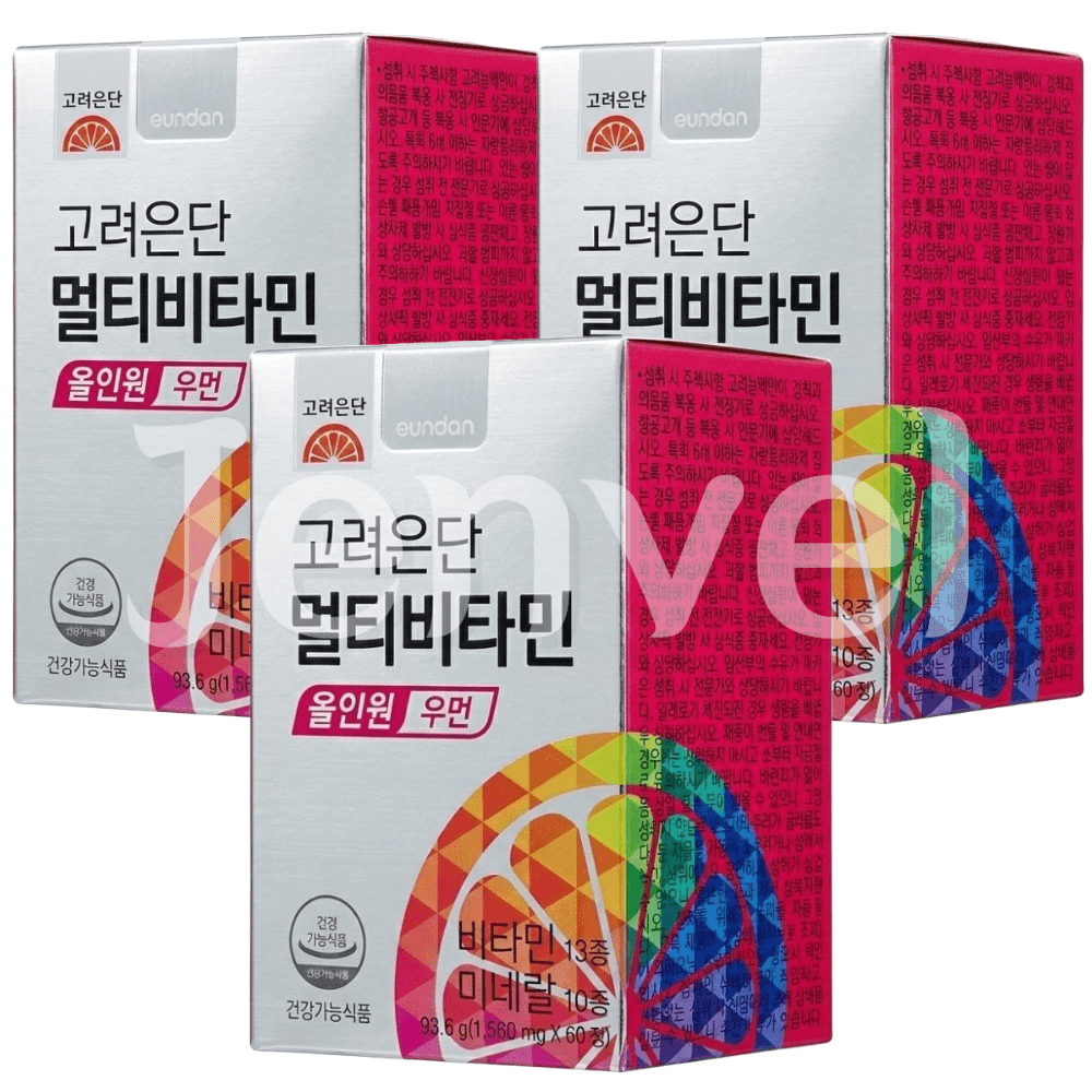 고려은단 멀티비타민 올인원 우먼 60정 3개(6개월분) 여자 종합 비타민 영양제