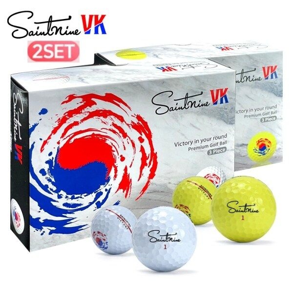 세인트나인 빅토리 코리아 VK 3피스 골프공 2더즌 24구ami