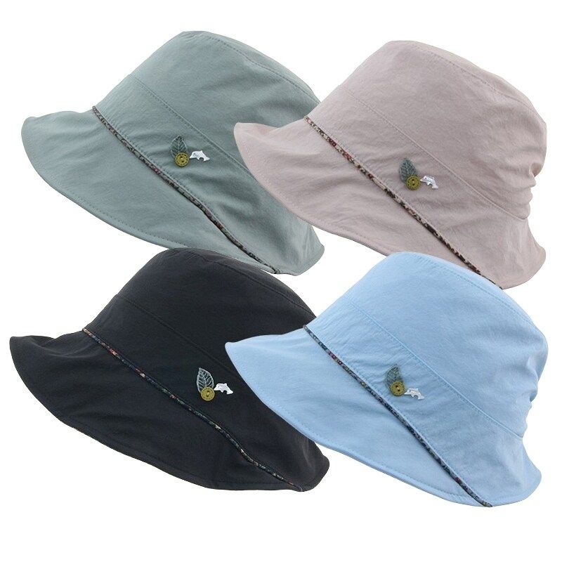 시원한 여름 경량 와이어챙 벙거지 엄마 중년 여성 버킷햇 모자/Q-B510