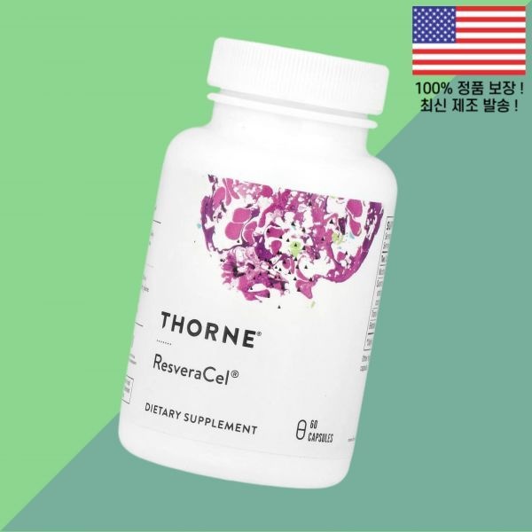 Thorne [해외] 쏜 레스베라셀 60캡슐 Thorne ResveraCel 60 Capsules