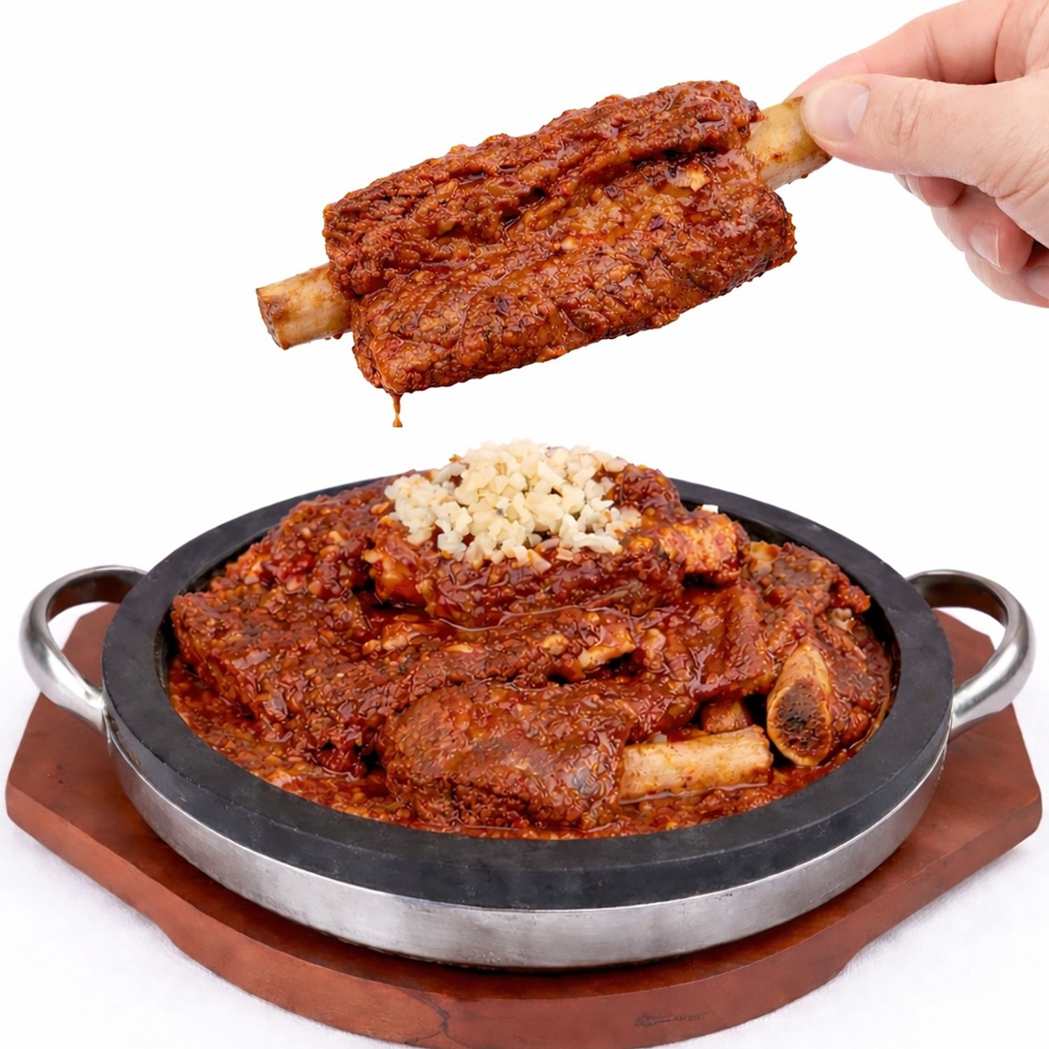 [온누리상품] 대구 마늘 듬뿍 동인동 매운 갈비찜 500g/1kg