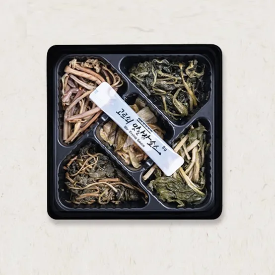 국내산 한식 밀키트 볶아먹는 산채비빔밥 200g 3팩