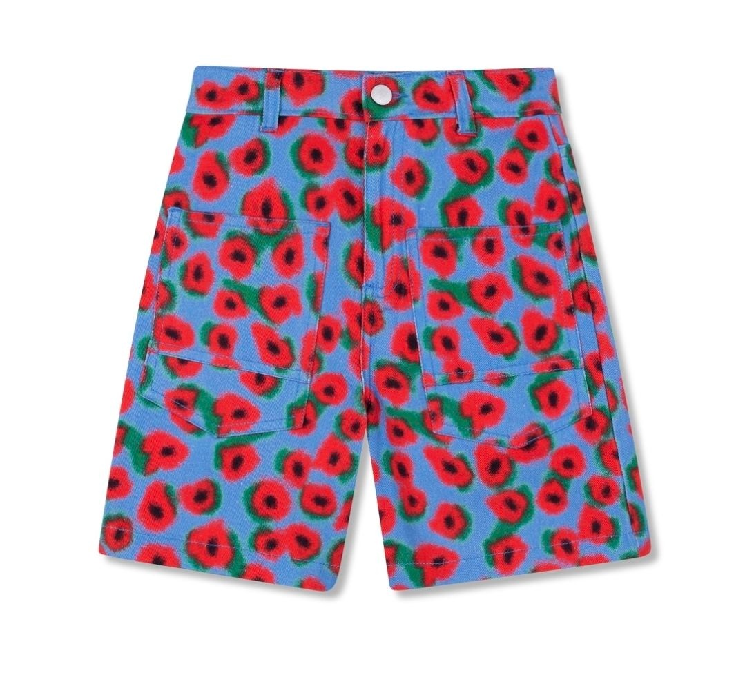 [롯데백화점] 윙켄 WK-MX 플로럴데님쇼츠 7617A-413-66