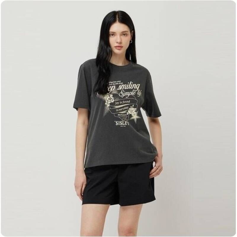 시슬리 <매장정품> SISLEY 시슬리 그래픽 티셔츠 SATSE3541 1408008