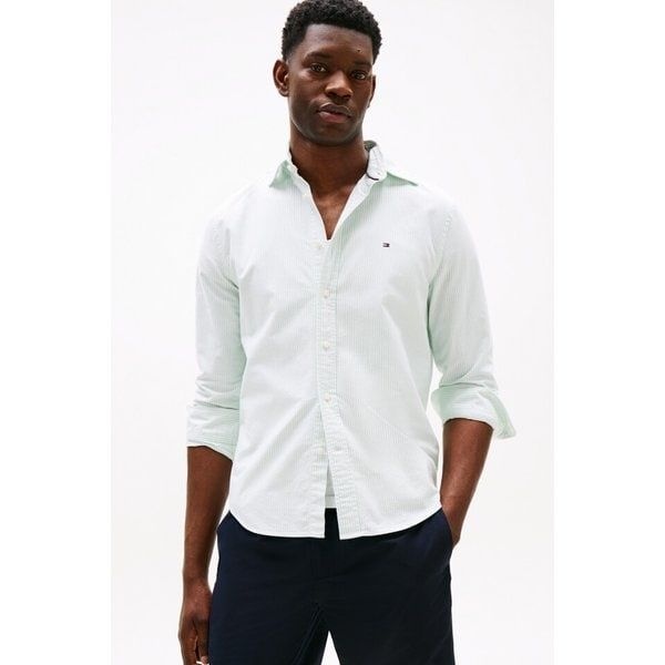 타미힐피거 <매장정품> TOMMY HILFIGER 타미힐피거 [타미힐피거남성] 스트라이프 셔츠 (T12F6WSH012MT20CD) 1281346