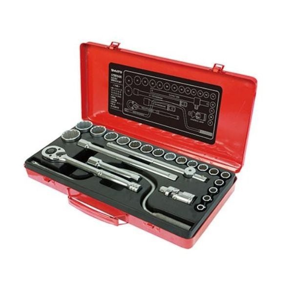 알티피아 [하프클럽]75265 소켓렌치세트(12각) 1/2타입 렌찌 복스