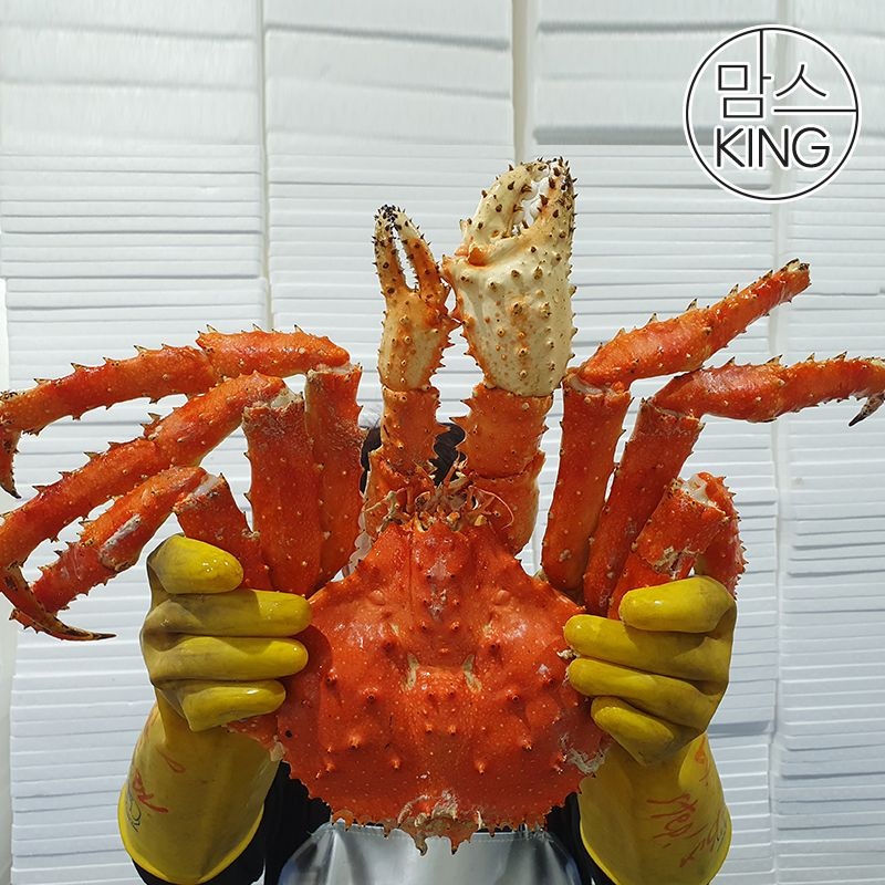 [롯데백화점] 맘스킹 [맘스킹]정성씨푸드 동해직송 러시아 A급 킹크랩 자숙 2KG