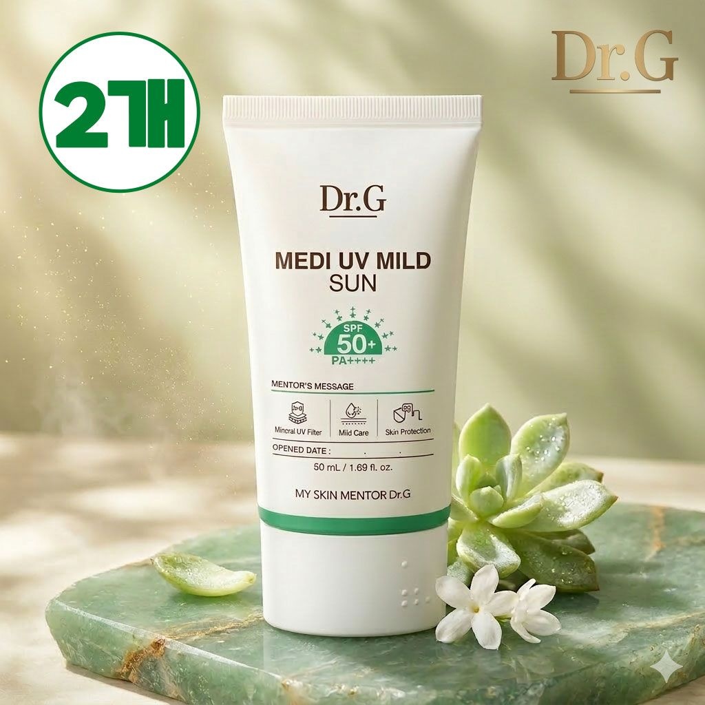 [닥터지][닥터지] [2개 세트] 메디 유브이 마일드 선크림 50ml : 롯데ON