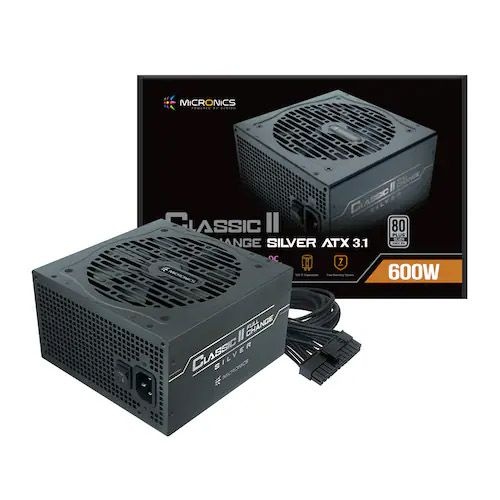[오늘출발] [온누리상품] 마이크로닉스 Classic II 풀체인지 600W 80PLUS실버 ATX3.1