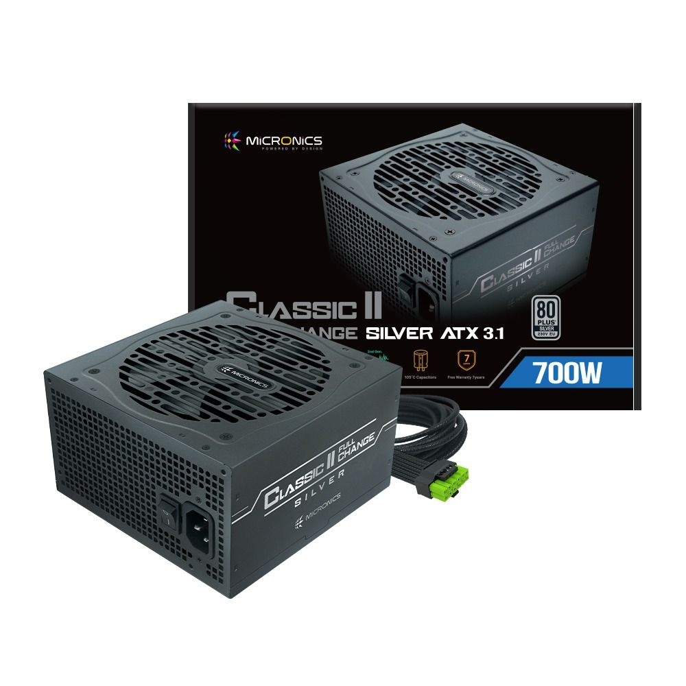 [오늘출발] 마이크로닉스 HIT 마이크로닉스 Classic II 풀체인지 700W 80PLUS실버 ATX3.1 /파워서플라이/오늘출발/정품/안심포장
