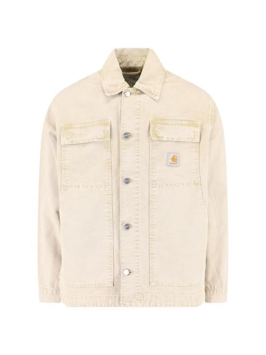 칼하트 윕 하 25FW 칼하트 WIP 아크틱 디어본 캔버스 12온즈 자켓 I03581707E5F DUSTY H BROWN CHALK WASH DO