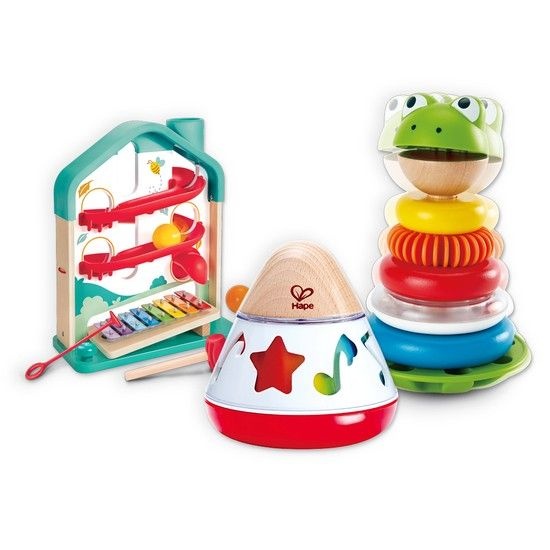 한국교육시스템 주식회사 [하페] 하페오감발달3종(03322set)(멜로디롤링하우스+개구리링쌓기+오르골뮤직박스)