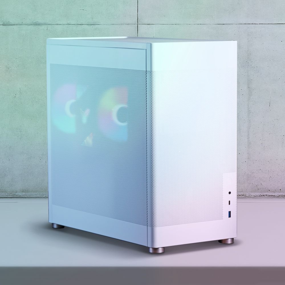 주연테크 리오나인 메쉬박스 CG3v9800X3D 화이트 라이젠7 9800X3D 게이밍 데스크탑 PC 컴퓨터 반본체 내장그래픽