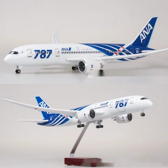 일본 ANA항공 B787-8 모형 비행기 항공기 다이캐스트 1:130