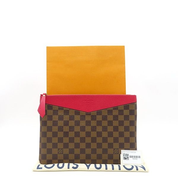 [중고] 루이비통 고이비토 중고명품 - 루이비통 다미에 스칼렛 데일리 파우치 클러치  - K41343LV