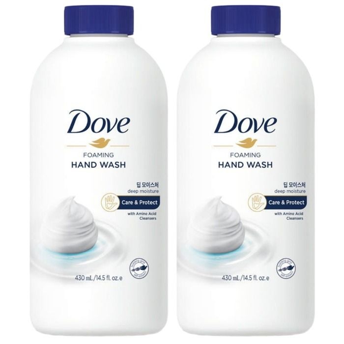 도브 포밍 핸드워시 딥 모이스처 리필 430ml 2개