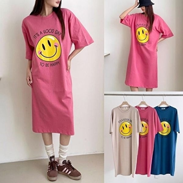 [셀러허브 패션]위쉬몰 LI 굿데이스마일원피스(X508H603) 빅사이즈 (48040721)