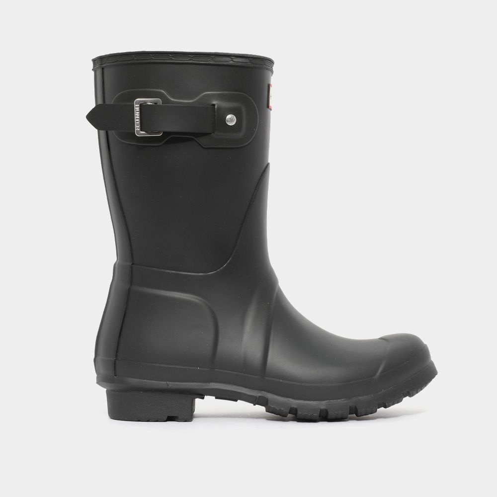 헌터 26SS 오리지널 쇼트 레인 여성 부츠 WFS1000RMA BLK