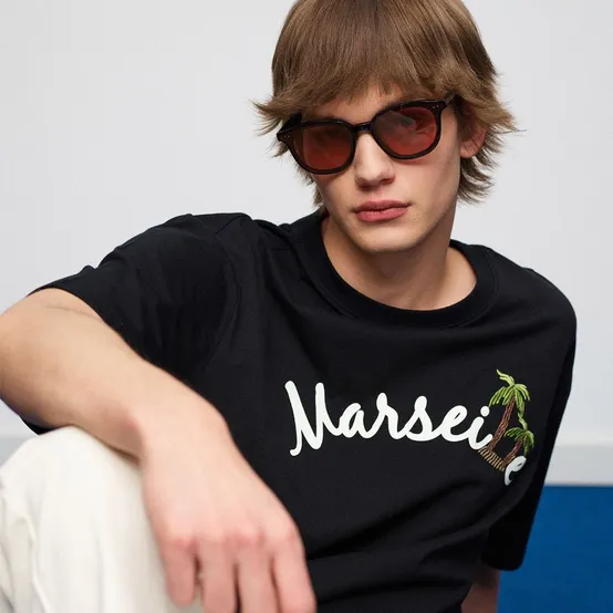 MARSEILLE FLAT T-SHIRT 블랙