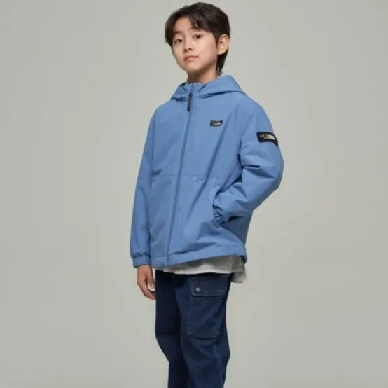 베이직 후드 점퍼 아웃도어 키즈 점퍼 K243UJP010